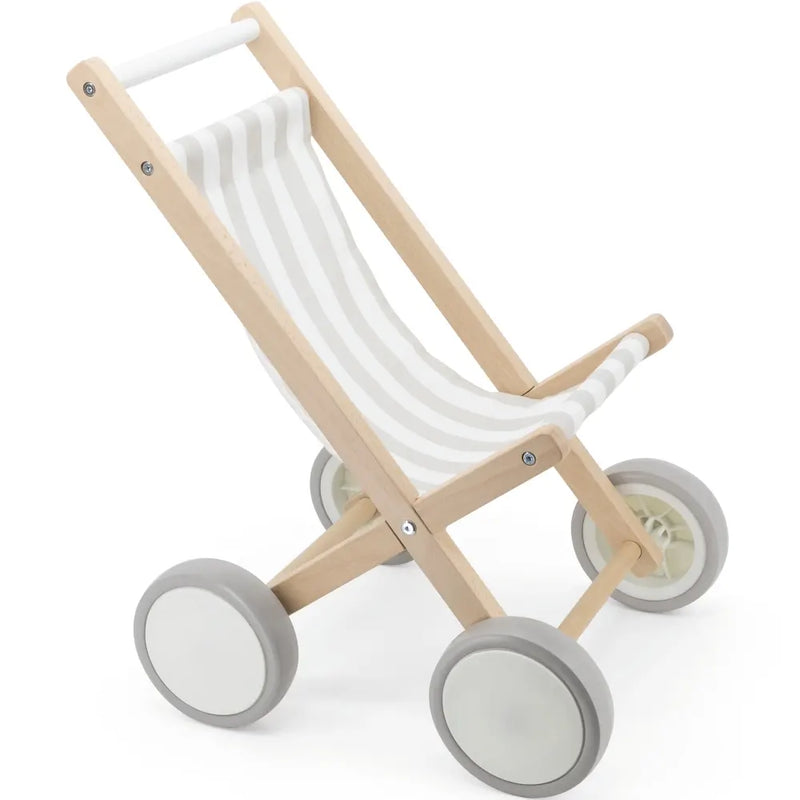 Viga Toys Poussette pour Poupée Gris – 18M+