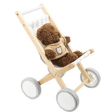 Viga Toys Poussette pour Poupée Gris – 18M+
