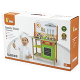 Viga Toys Cuisine avec Ustensiles 3A+ - Orange