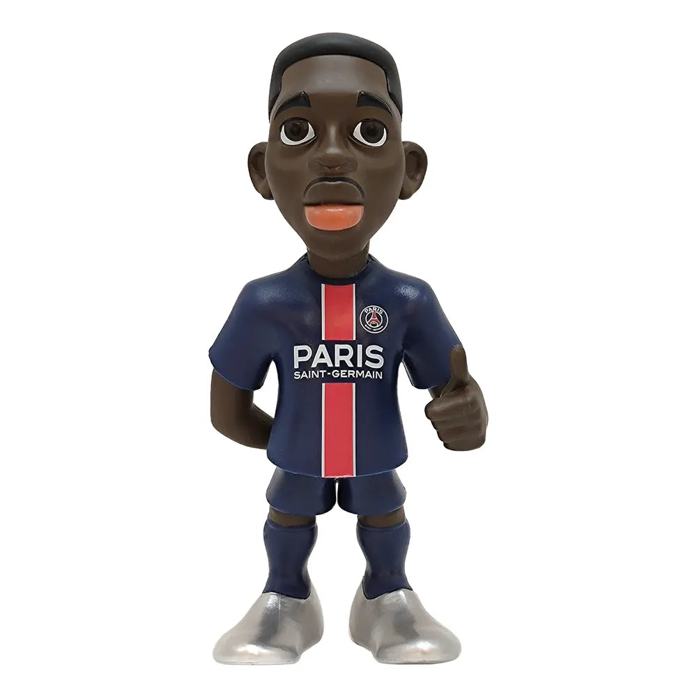 Minix Figurine de Joueur de Foot 12cm – Ousmane Dembélé – Paris Saint-Germain