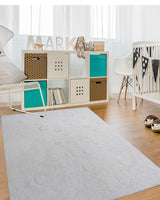 Tapis Rectangulaire Conton Ronda 120x160 cm Un Amour de Tapis - Blanc