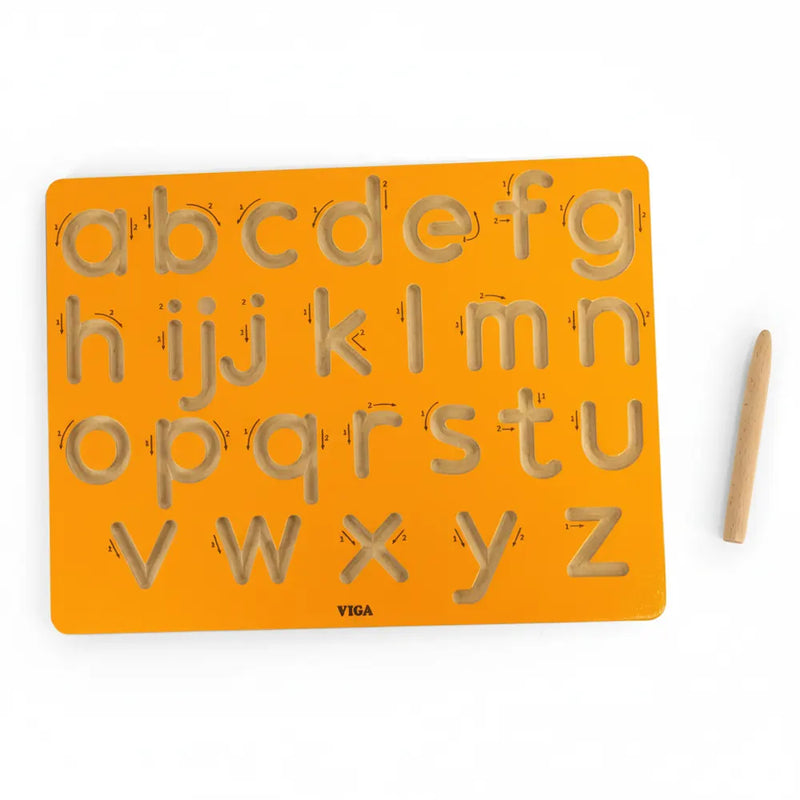 Viga Toys Planche à tracer Pré-Écriture Minuscules - 3A+