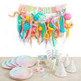 Kit Ballons Happy Birthday Colorés