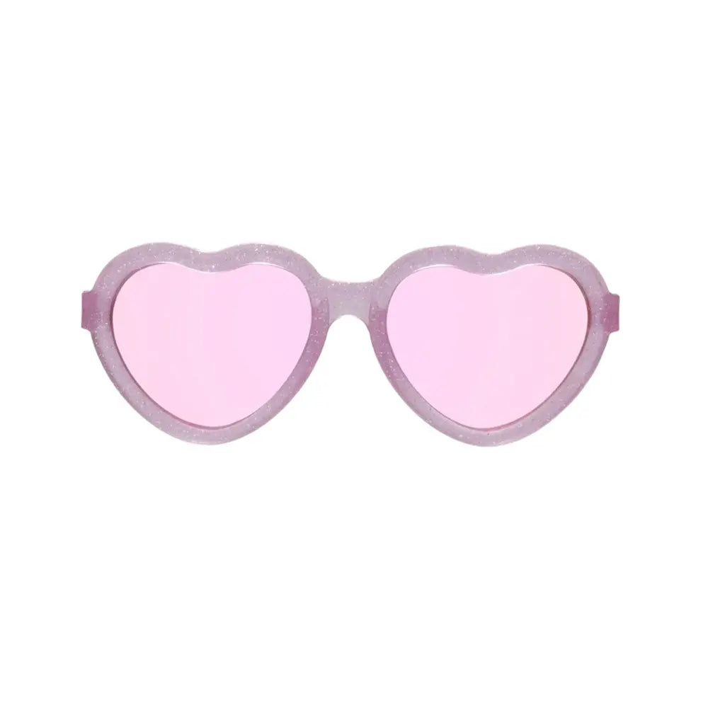 Babiators Lunettes de Soleil Cœur Polarisées 3-5 Ans - Sparkle Squad