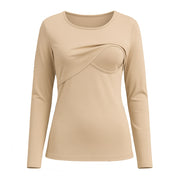 Bambidou Pull d'Allaitement Manches Longues - Beige