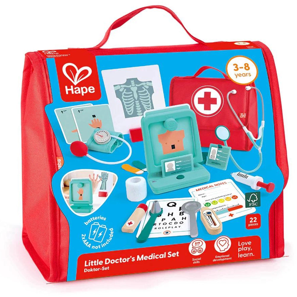 Hape Set Médical du Petit Docteur 3-8A