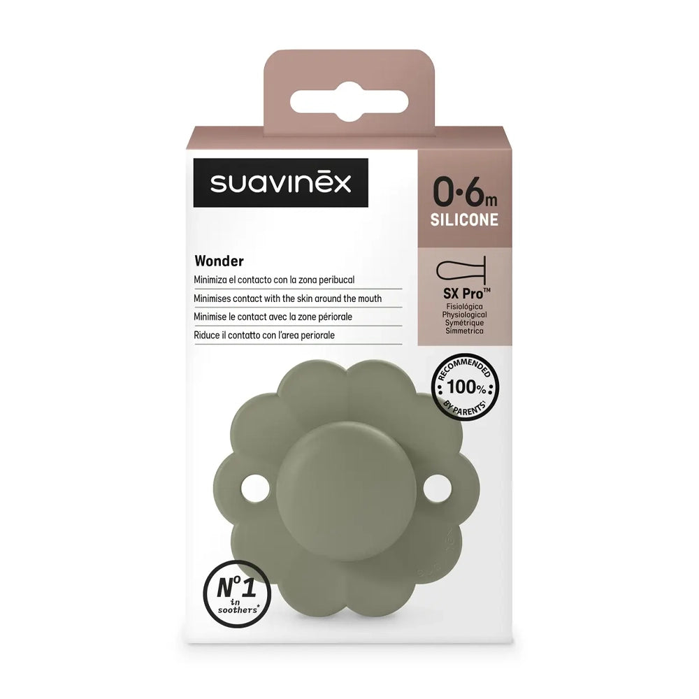 Suavinex Sucette Physiologique 0-6M - Hedge Green
