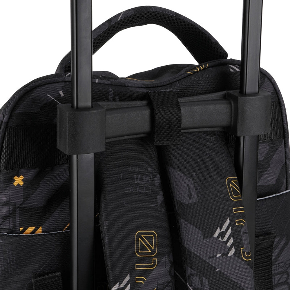 Gabol Sac à Dos BYTE à Roulettes - Noir