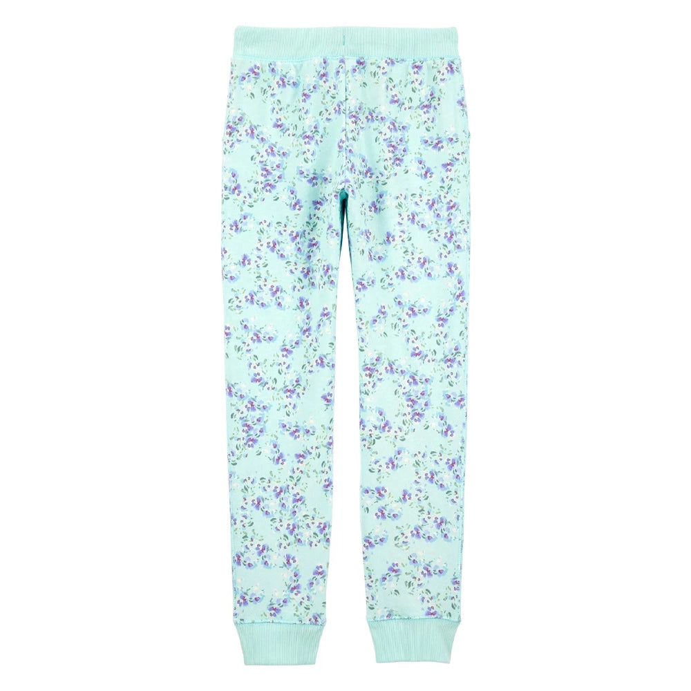Pantalon de Jogging à Cordon de Serrage OshKosh Fille - Floral Vert