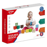 Huanger Set de 12 cubos sensoriales 6M+