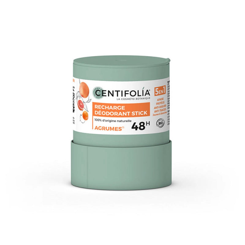 Centifolia Recharge Déodorant Stick 48h - Agrumes