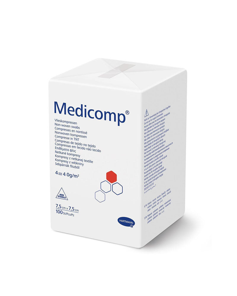 Hartmann  Medicomp® S 40 Compresses non tissé non Stériles 7.5x7.5cm