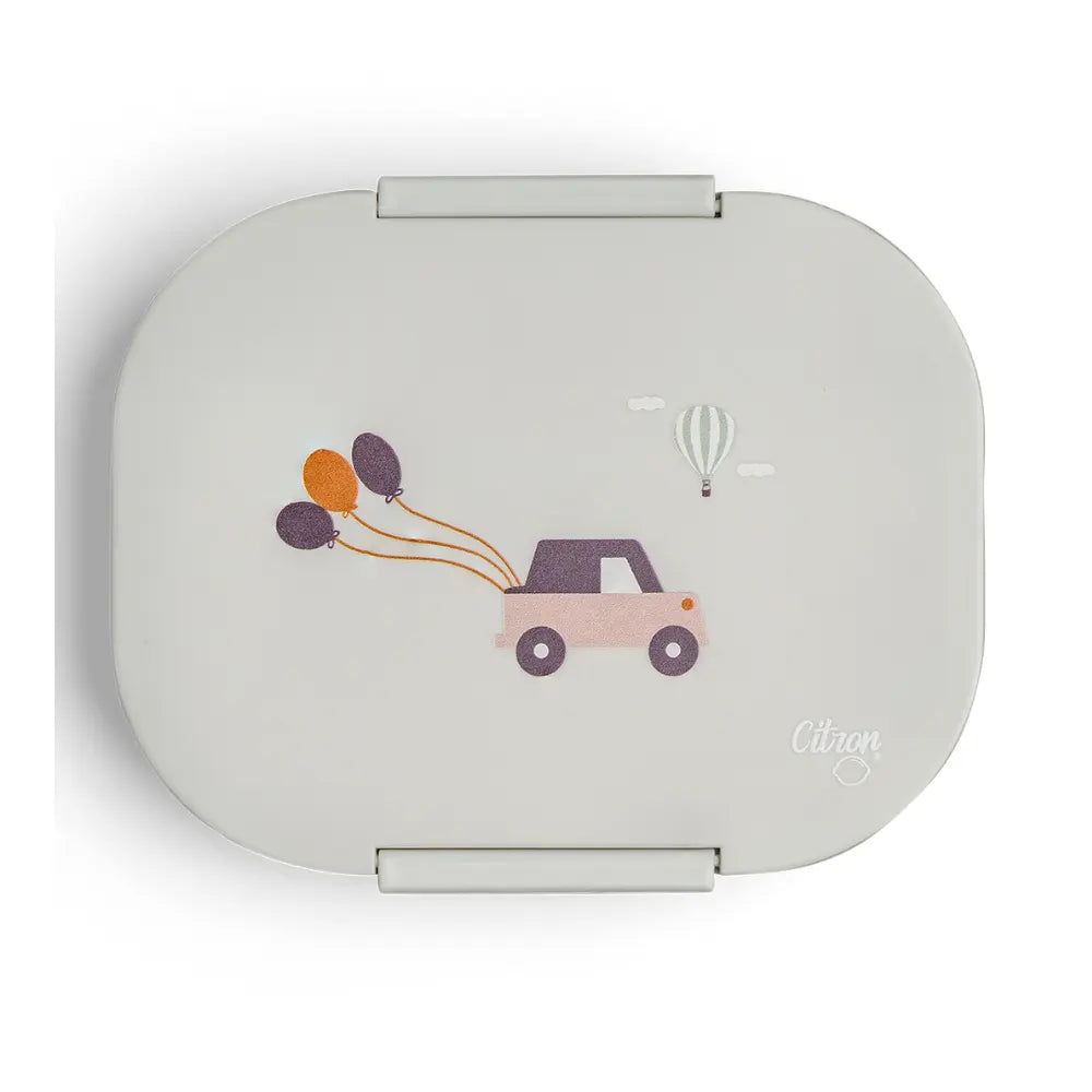 Citron Lunch Box Bio-Based 2 Compartiments – Véhicules