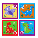Lote de 2 Puzzles Deslizantes Dinosaurio – 3A+