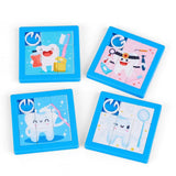 Lot de 4 Dents de Puzzle – 3A+