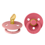 BIBS Pack de 2 Chupetes Anatómicos - Rosa Viejo/Coral