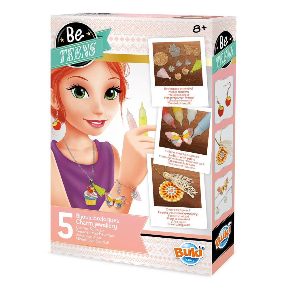 Buki Kit Créatif Bijoux Breloques 8A+