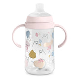 Suavinex Anti-Colic Bottle with Handles & Silicone Spout 270ml 6M+ - Pink