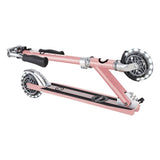 Globber Trottinette Flow Elements Lights Chrome - Rose