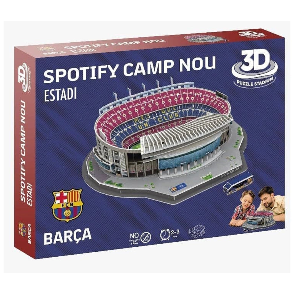 Puzzle Stade 3D Spotify Camp Nou FC Barcelone