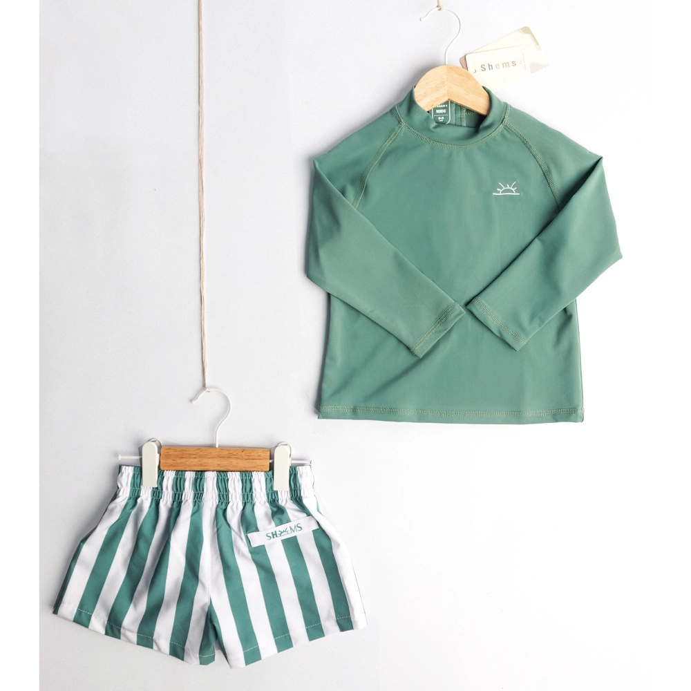 Shems Kids Set Anti-UV Peter Pan - Mint