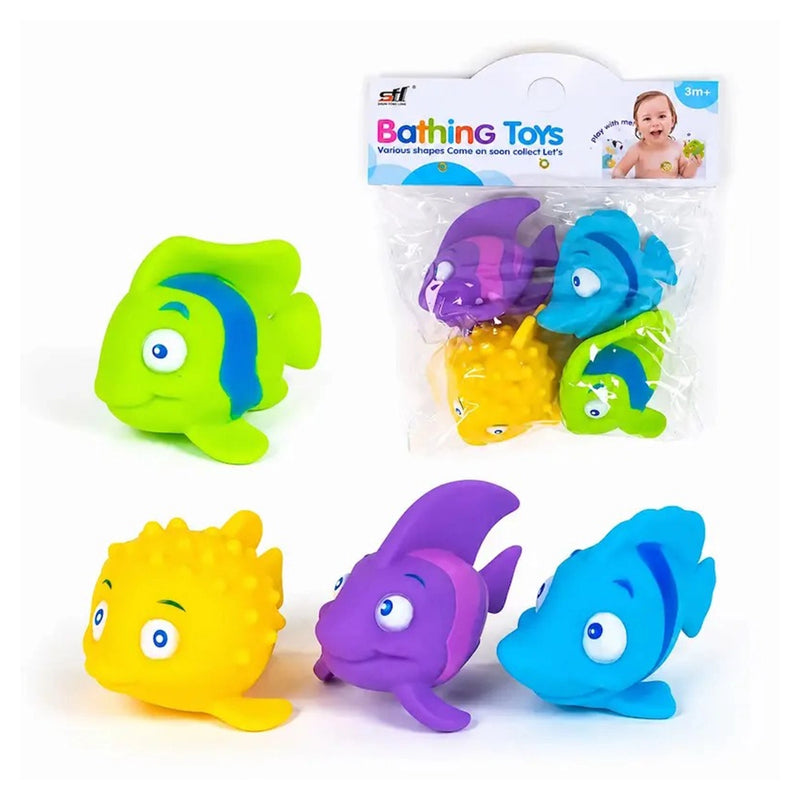 Kit de Jouets de Bain Poissons 3M+