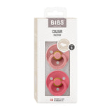 BIBS Pack de 2 Chupetes Anatómicos - Rosa Viejo/Coral