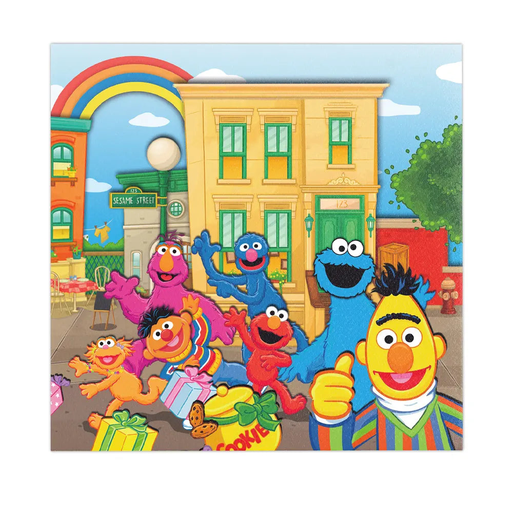 51 Piece Birthday Pack - Sesame Street