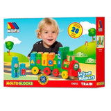 Molto Train Blocs avec 28 Blocs