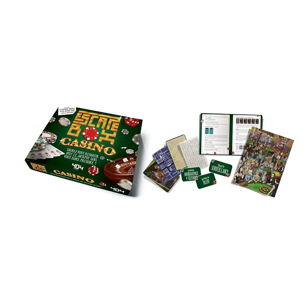 CASINO Juego de Escape en Casa - 12A+