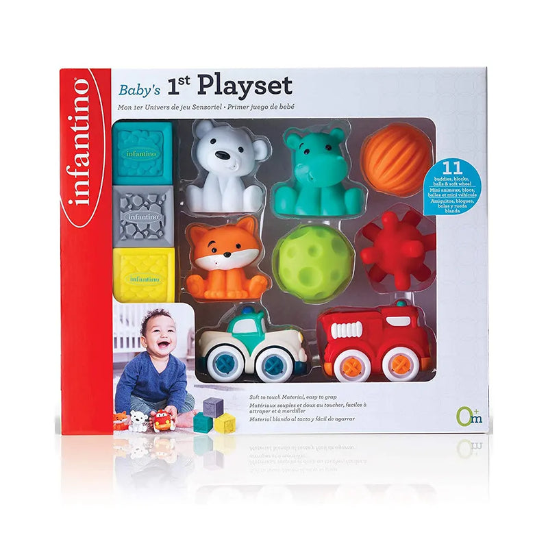 Infantino Premier coffret de jeu sensoriel 0M+