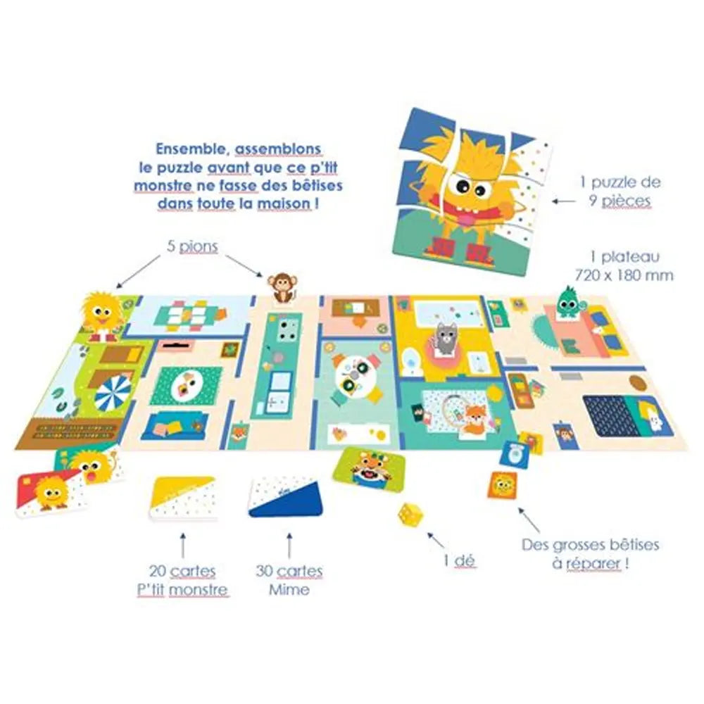 El Monstruito de las Travesuras – Mi Pequeño Hemma - 3A+