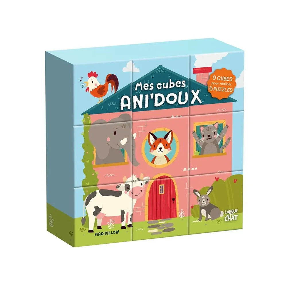 My Soft Animal Cubes – My First Games - 3Y+