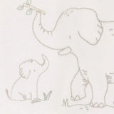 Ensemble de 4 Pièces Carter's - Éléphant Gris & Ivoire