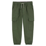 Pantalon en Toile avec Cordon Bébé OshKosh - Olive