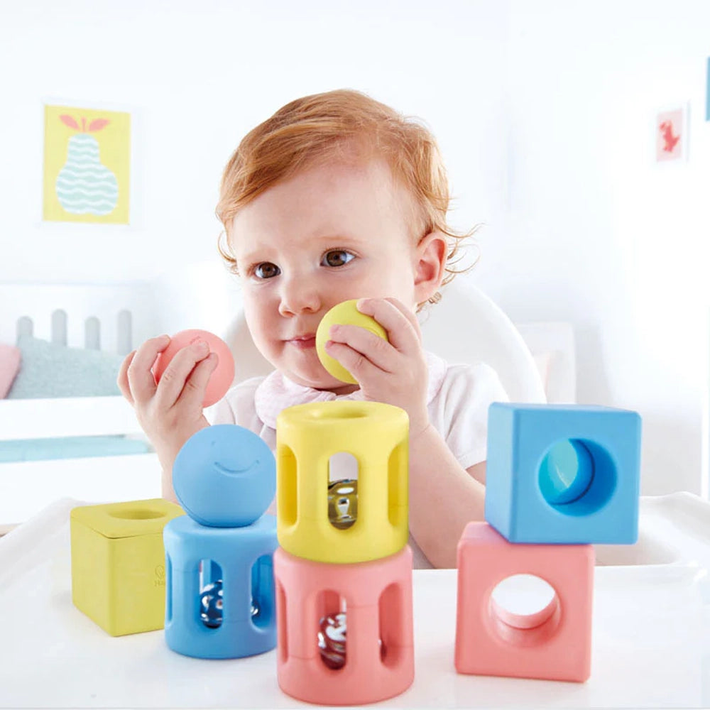 Hape Trio de Hochets Géométriques 0M+
