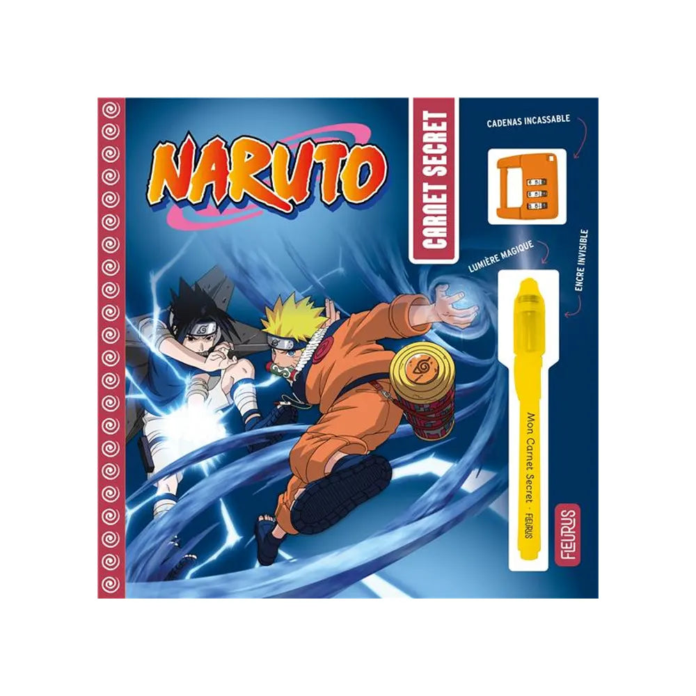Fleurus Mon Carnet Secret Naruto
