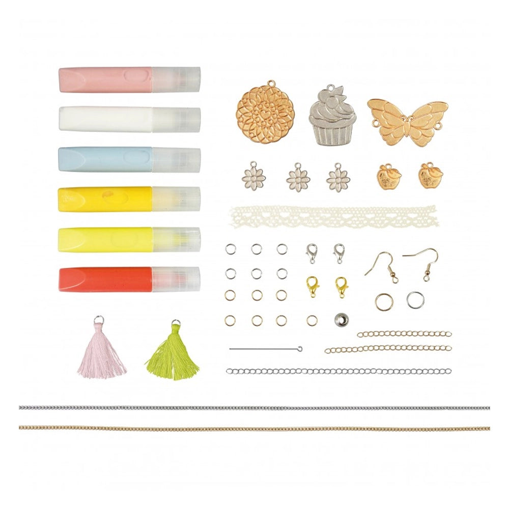 Buki Kit Créatif Bijoux Breloques 8A+