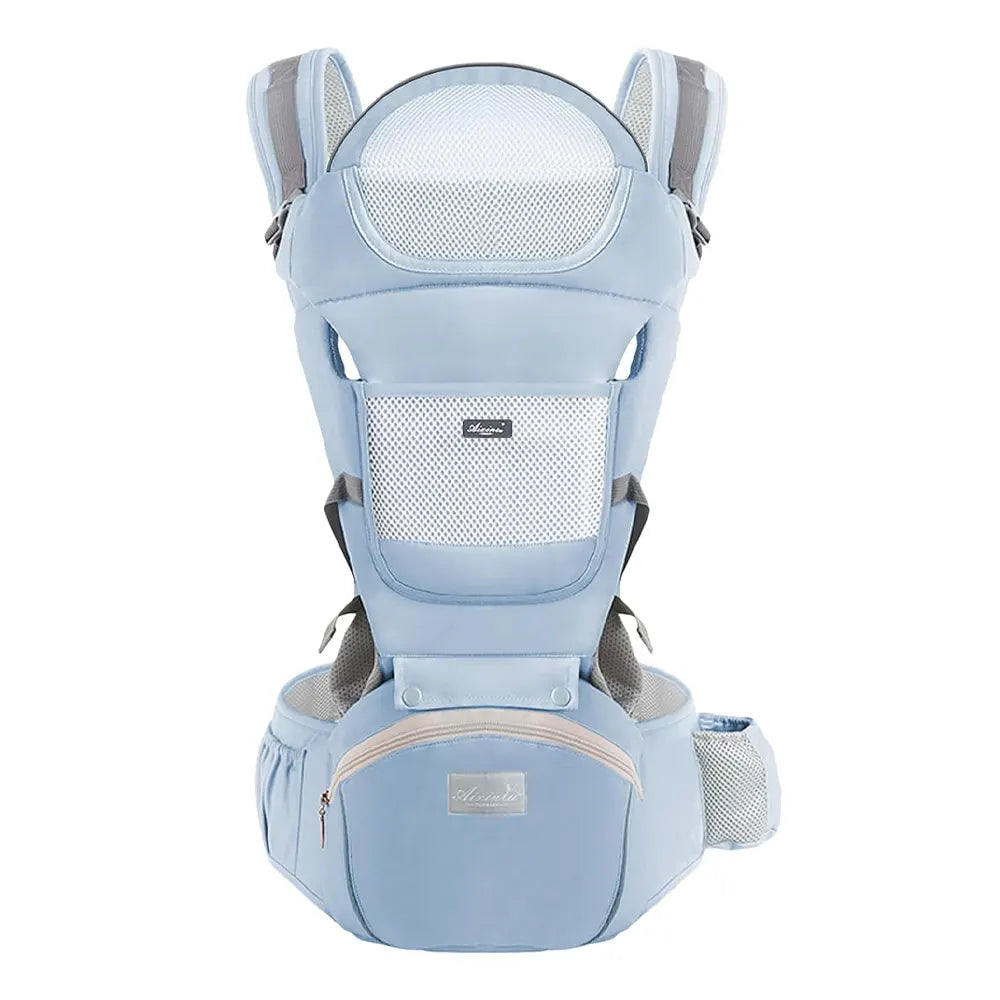 Portabebé Multifuncional con Asiento de Cadera Integrado