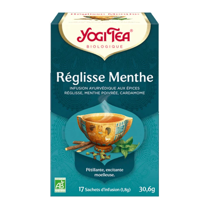 Yogi Tea Regaliz y Menta 17 Bolsitas