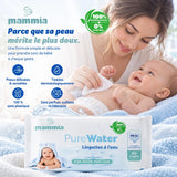Mammia PureWater Wipes Lingettes x60