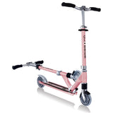 Globber Trottinette Flow Elements Lights Chrome - Rose