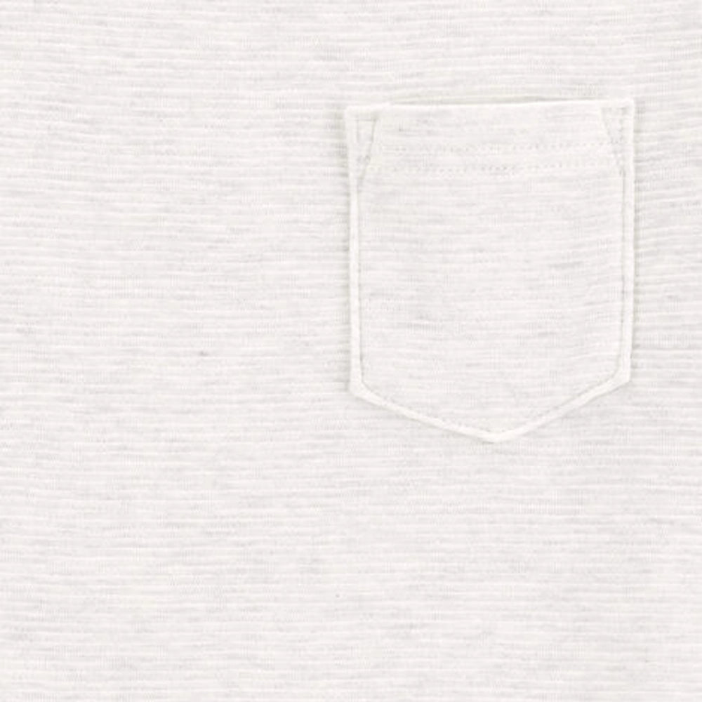 T-shirt à Manches Courtes & Poche OshKosh - Gris Clair