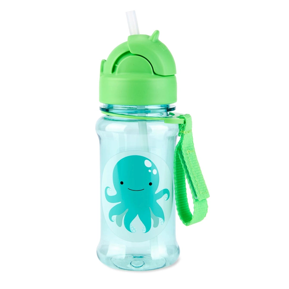 Skip Hop Gourde à Paille Zoo 355ml - Octopus