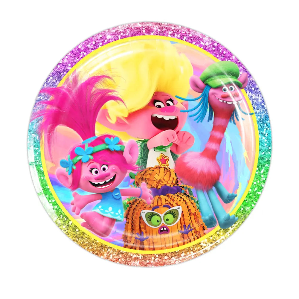 Pack Anniversaire 51 Pièces - Trolls