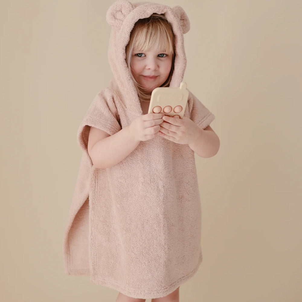 Mushie Jouet de Presse Téléphonique - Blush