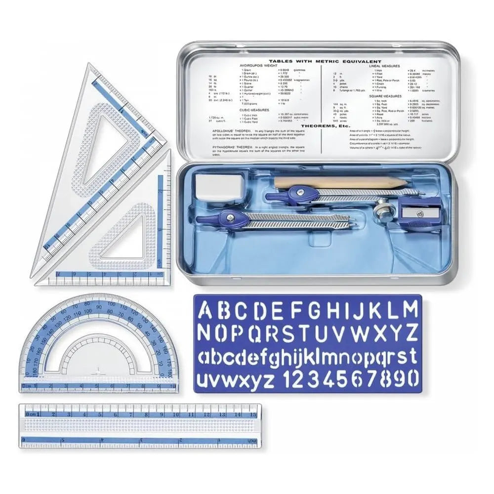 Staedtler® 557 10 Set de Géométrie – 10 Pièces