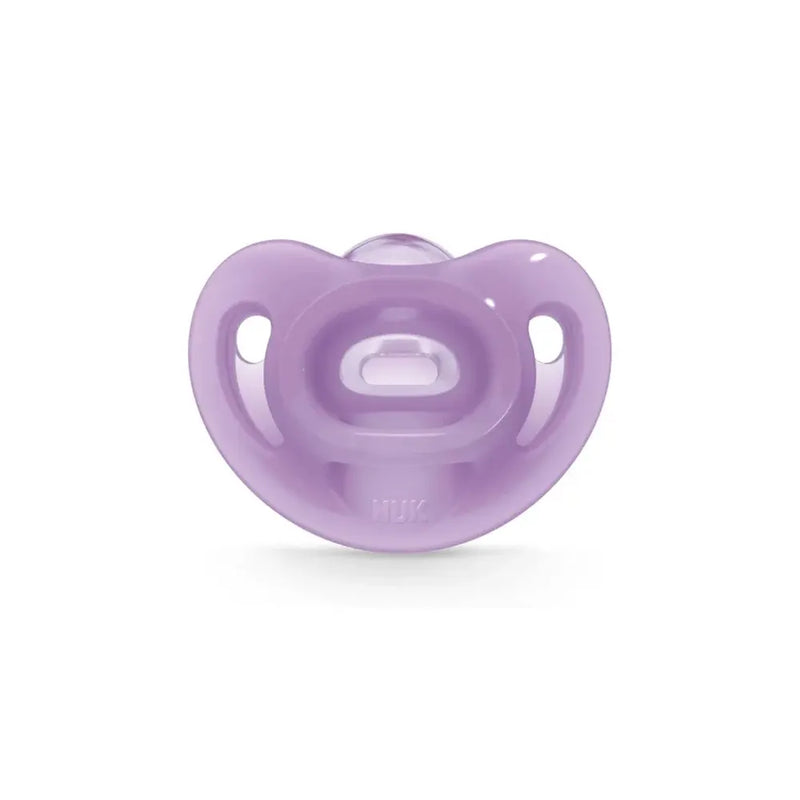 NUK Sucette Sensitive 0-6 mois - Mauve