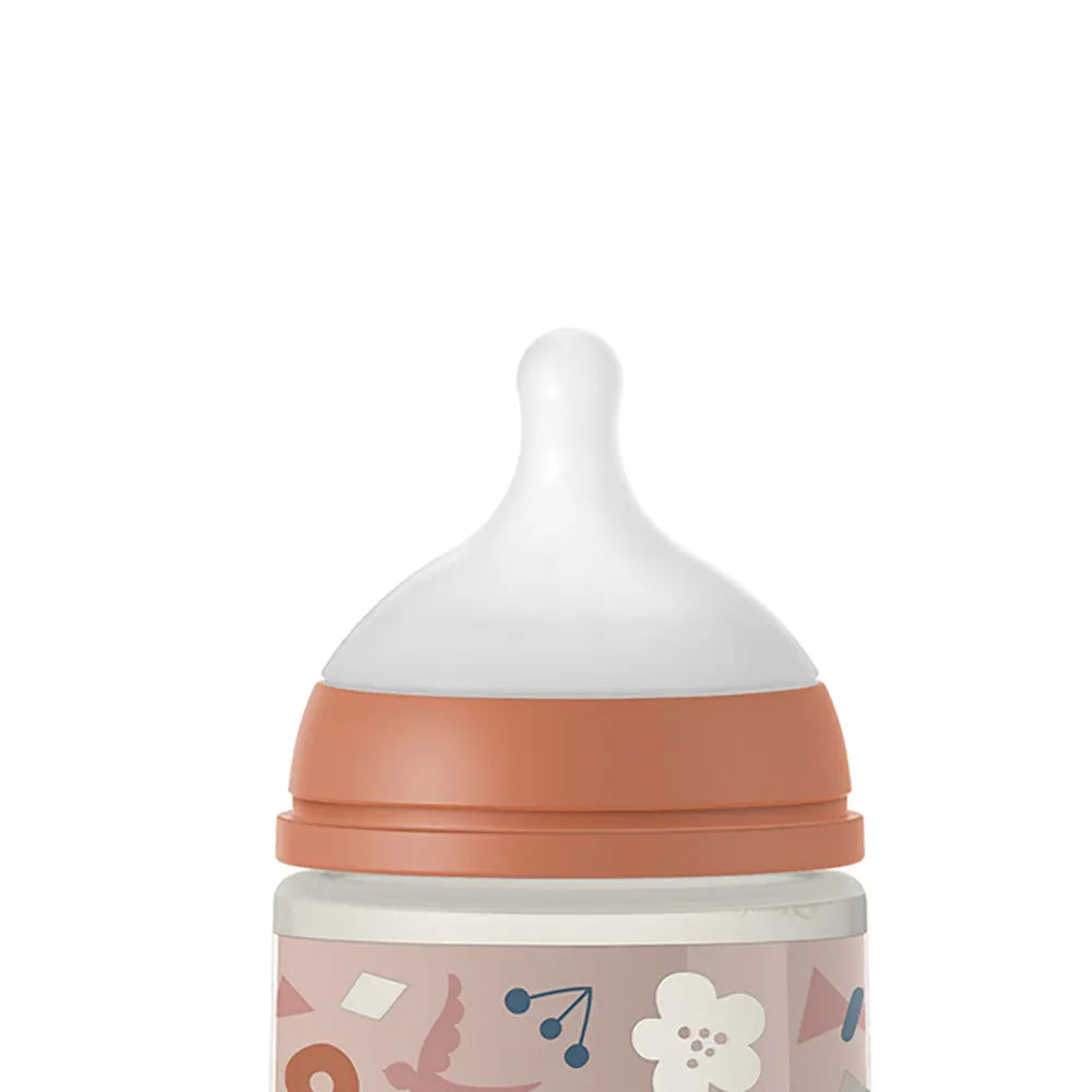 Suavinex Biberon Symétrique SX PRO Corail 6m+ - 360 ml