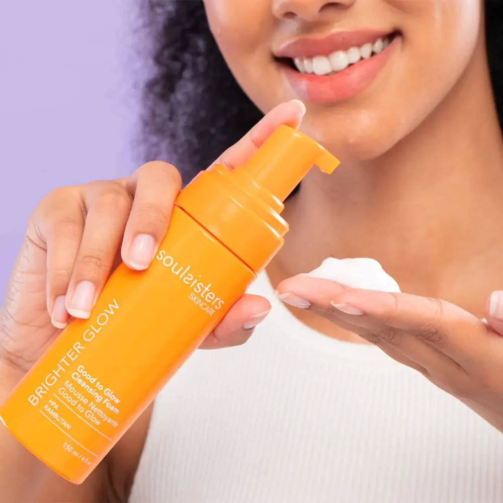 Soul Sisters Mousse Nettoyante Éclaircissante – 150ml